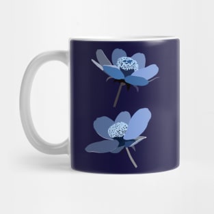 Blue Flowers Mug